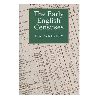 "The Early English Censuses [With CDROM]" - "" ("Wrigley Sir Tony")