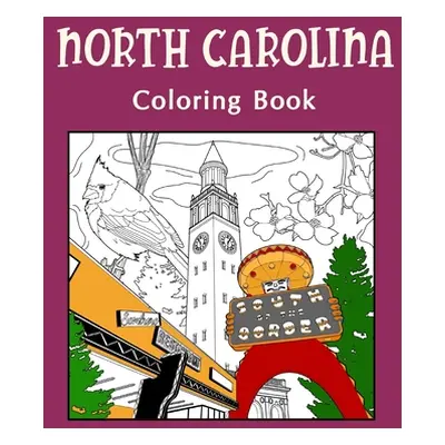 "North Carolina Coloring Book" - "" ("Paperland")