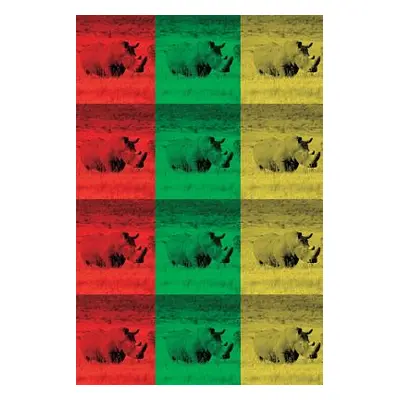 "Alive! white rhino - Color collage - Photo Art Notebooks (6 x 9 series)" - "" ("Jansson Eva-Lot