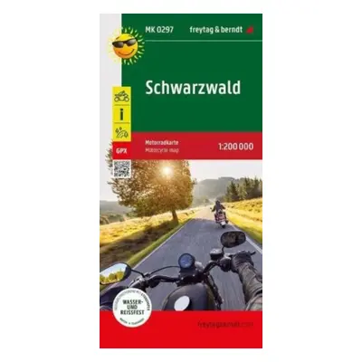 "Black Forest (Schwarzwald), Motorcycle map 1:200.000" - "" ("Freytag Berndt")