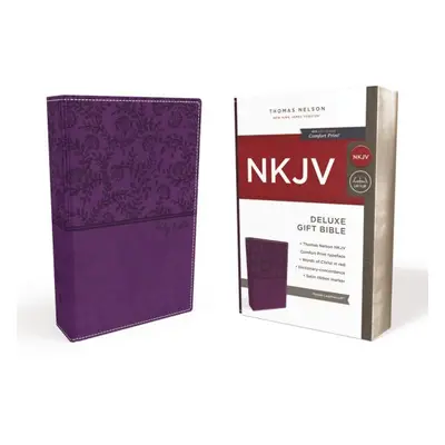 "NKJV, Deluxe Gift Bible, Imitation Leather, Purple, Red Letter Edition" - "" ("Thomas Nelson")