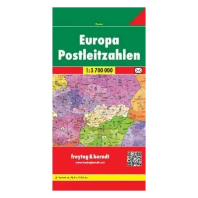 "Europe Post Codes Road Map 1:3 700 000" - "" ("")