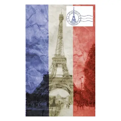 "Eiffel Tower French Flag vintage creative blank Journal: Eiffel Tower French Flag vintage creat