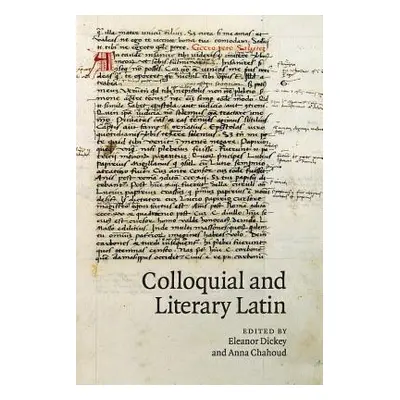 "Colloquial and Literary Latin" - "" ("Dickey Eleanor")