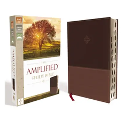 "Amplified Study Bible, Imitation Leather, Brown, Indexed" - "" ("Zondervan")