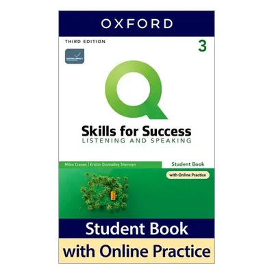 "Q3e 3 Listening and Speaking Student Book and IQ Online Pack" - "" ("Oxford University Press")