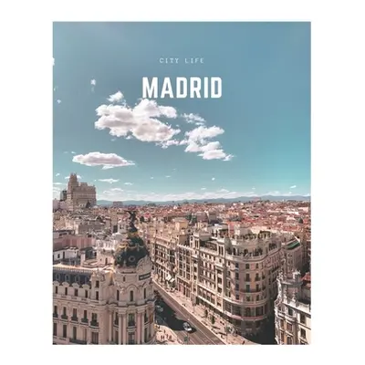 "Madrid: A Decorative Book │ Perfect for Stacking on Coffee Tables & Bookshelves │ Customized In