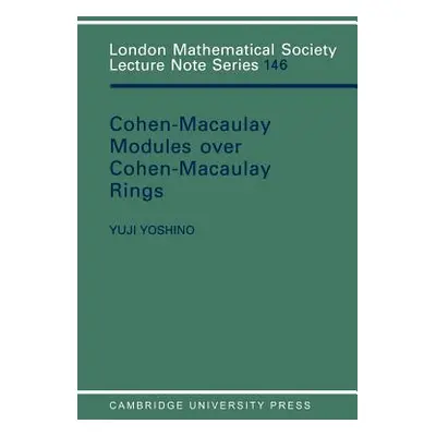 "Maximal Cohen-Macaulay Modules Over Cohen-Macaulay Rings" - "" ("Yoshino Y.")