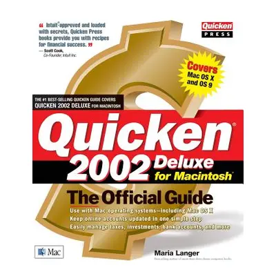 "Quicken 2002 Deluxe for Macintosh: The Official Guide" - "" ("Langer Maria")