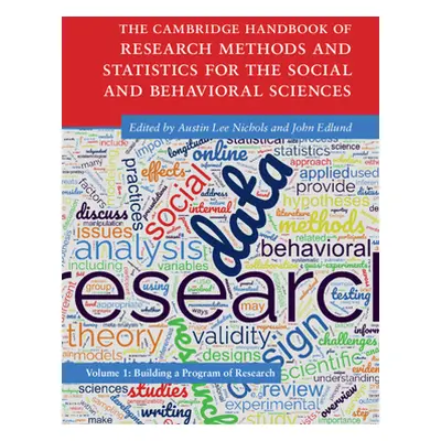 "The Cambridge Handbook of Research Methods and Statistics for the Social and Behavioral Science