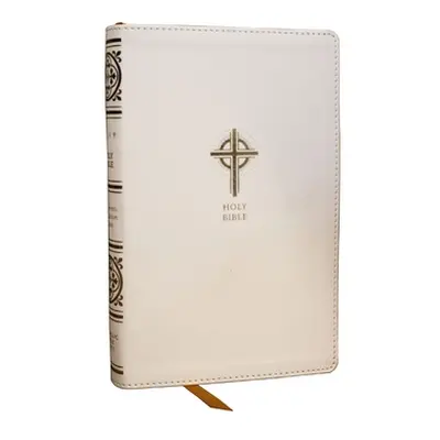 "Nrsvce Sacraments of Initiation Catholic Bible, White Leathersoft, Comfort Print" - "" ("Cathol