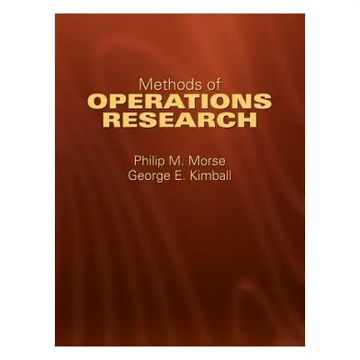 "Methods of Operations Research" - "" ("Morse Philip M.")