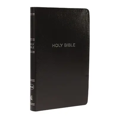 "NKJV, Thinline Reference Bible, Leather-Look, Black, Red Letter Edition, Comfort Print" - "" ("