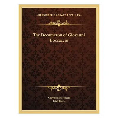 "The Decameron of Giovanni Boccaccio" - "" ("Boccaccio Giovanni")