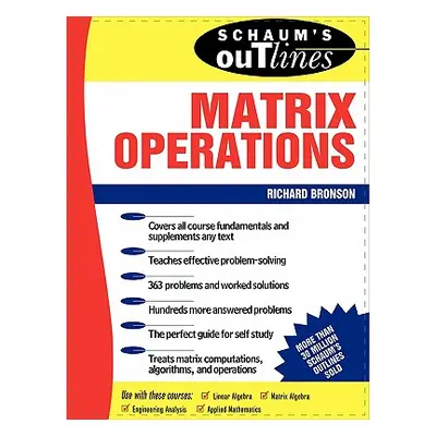 "Schaum's Outline of Matrix Operations" - "" ("Bronson Richard")