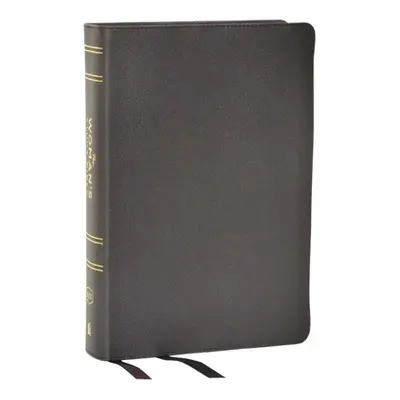 "Kjv, the Woman's Study Bible, Black Genuine Leather, Red Letter, Full-Color Edition, Comfort Pr