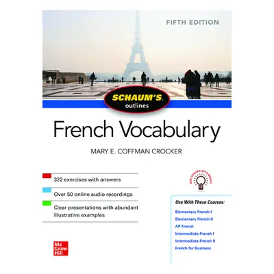 "Schaum's Outline of French Vocabulary, Fifth Edition" - "" ("Crocker Mary")