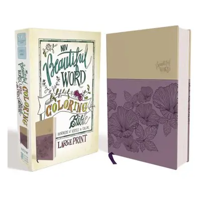 "NIV, Beautiful Word Coloring Bible, Large Print, Imitation Leather, Purple/Tan" - "" ("Zonderva