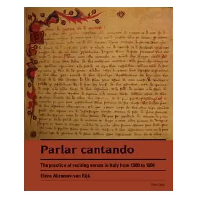 "Parlar cantando; The practice of reciting verses in Italy from 1300 to 1600" - "" ("Abramov Van