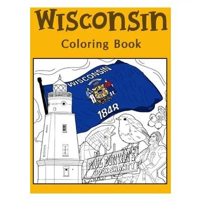 "Wisconsin Coloring Book" - "" ("Paperland")