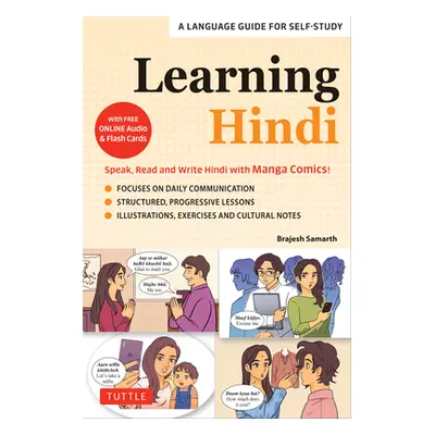 "Learning Hindi: Speak, Read and Write Hindi with Manga Comics! a Language Guide for Self-Study