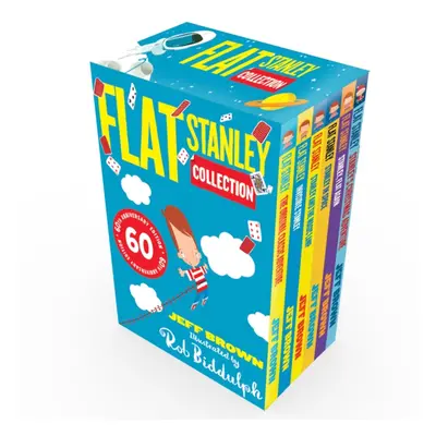 Flat Stanley 60th Anniversary Six-Book Box Set (Brown Jeff)