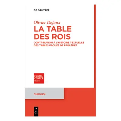 "La Table des rois" - "" ("Defaux Olivier")