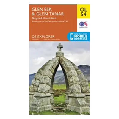 "Glen Esk & Glen Tanar, Aboyne & Mount Keen" - "" ("Ordnance Survey")