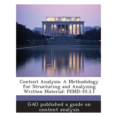 "Content Analysis: A Methodology for Structuring and Analyzing Written Material: Pemd-10.3.1" - 