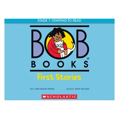 Bob Books - First Stories Hardcover Bind-Up Phonics, Ages 4 and Up, Kindergarten (Stage 1: Start