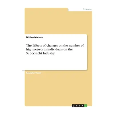 "The Effects of changes on the number of high networth individuals on the Superyacht Industry" -