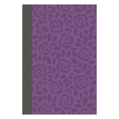 "Niv, Thinline Bible, Giant Print, Leathersoft, Gray/Purple, Red Letter, Thumb Indexed, Comfort 