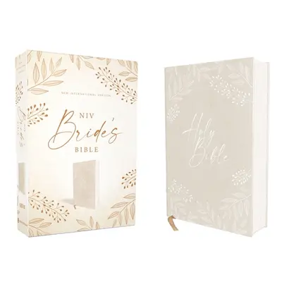 "Niv, Bride's Bible, Cloth Over Board, Cream, Red Letter, Comfort Print" - "" ("Zondervan")