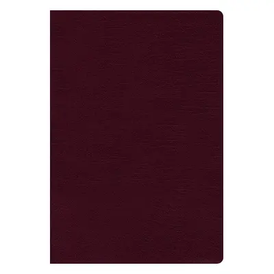 "Nasb, Thinline Bible, Large Print, Bonded Leather, Burgundy, Red Letter Edition, 1995 Text, Thu