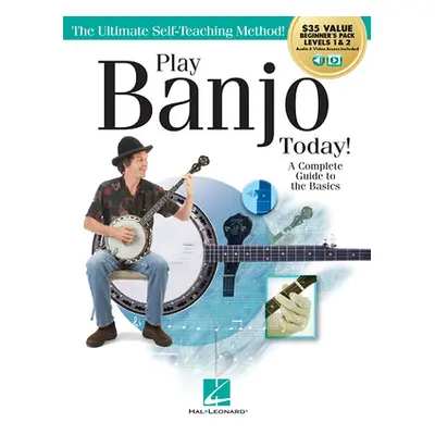 "Play Banjo Today! All-In-One Beginner's Pack: Includes Book 1, Book 2, Audio & Video" - "" ("O'