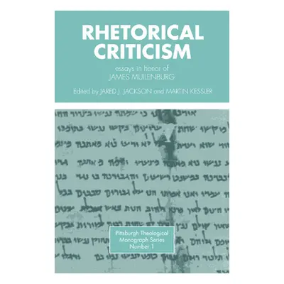 "Rhetorical Criticism: Essays in Honor of James Muilenburg" - "" ("Muilenburg James")