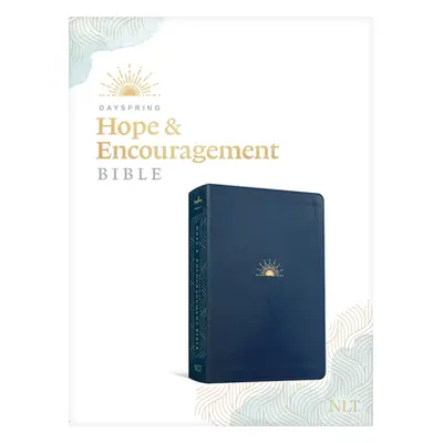 "NLT Dayspring Hope & Encouragement Bible (Leatherlike, Navy Blue)" - "" ("Tyndale")