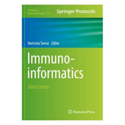 "Immunoinformatics" - "" ("Tomar Namrata")