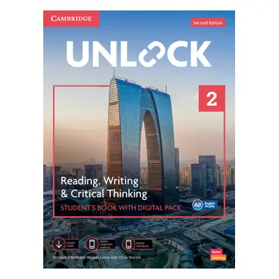 "Unlock Level 2 Reading, Writing and Critical Thinking Student's Book with Digital Pack" - "" ("