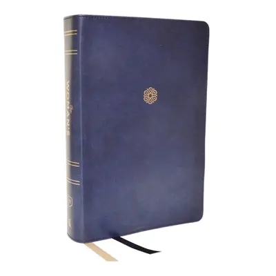 "Kjv, the Woman's Study Bible, Blue Leathersoft, Red Letter, Full-Color Edition, Comfort Print