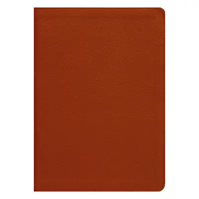 "Esv, Thompson Chain-Reference Bible, Genuine Leather, Calfskin, Tan, Red Letter, Thumb Indexed"