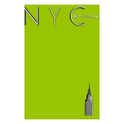 "NYC Chrysler building chartruce grid style page notepad Michael Limited edition: NYC Chrysler b