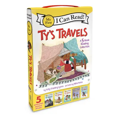 "Ty's Travels: A 5-Book Reading Collection: Zip, Zoom!, All Aboard!, Beach Day!, Lab Magic, Wint