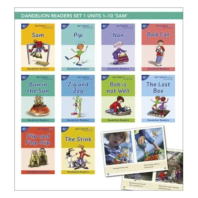 "Phonic Books Dandelion Readers Set 1 Units 1-10