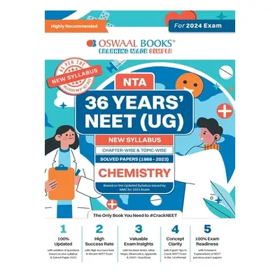 "Oswaal NEET (UG) 36 Years Chapter-wise Topic-wise Solved Papers Chemistry For 2024 Exams ( New 