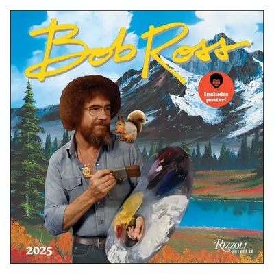 "Bob Ross 2025 Wall Calendar" - "" ("Ross Bob")