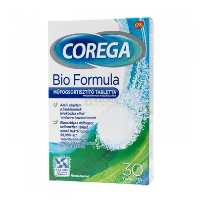 Corega Bio Formula műfogsortisztító 30 db