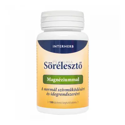 Interherb Sörélesztő magnéziummal tabletta 150 db