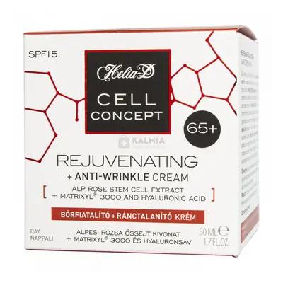 Helia-D Cell concept bőrfiatalító + ránctalanító nappali krém 65+ 50 ml