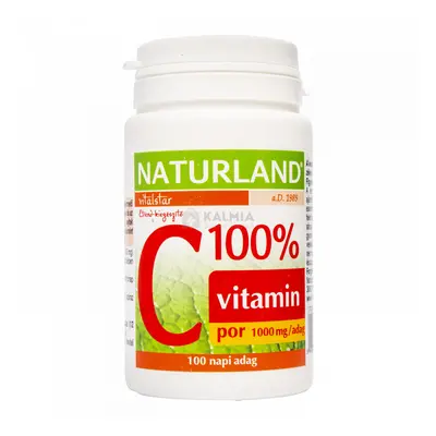 Naturland C-Vitamin por 100% 100 g